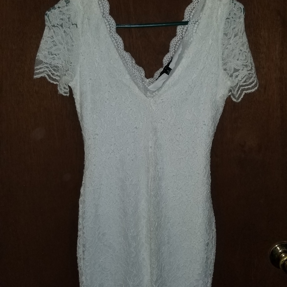 White dress